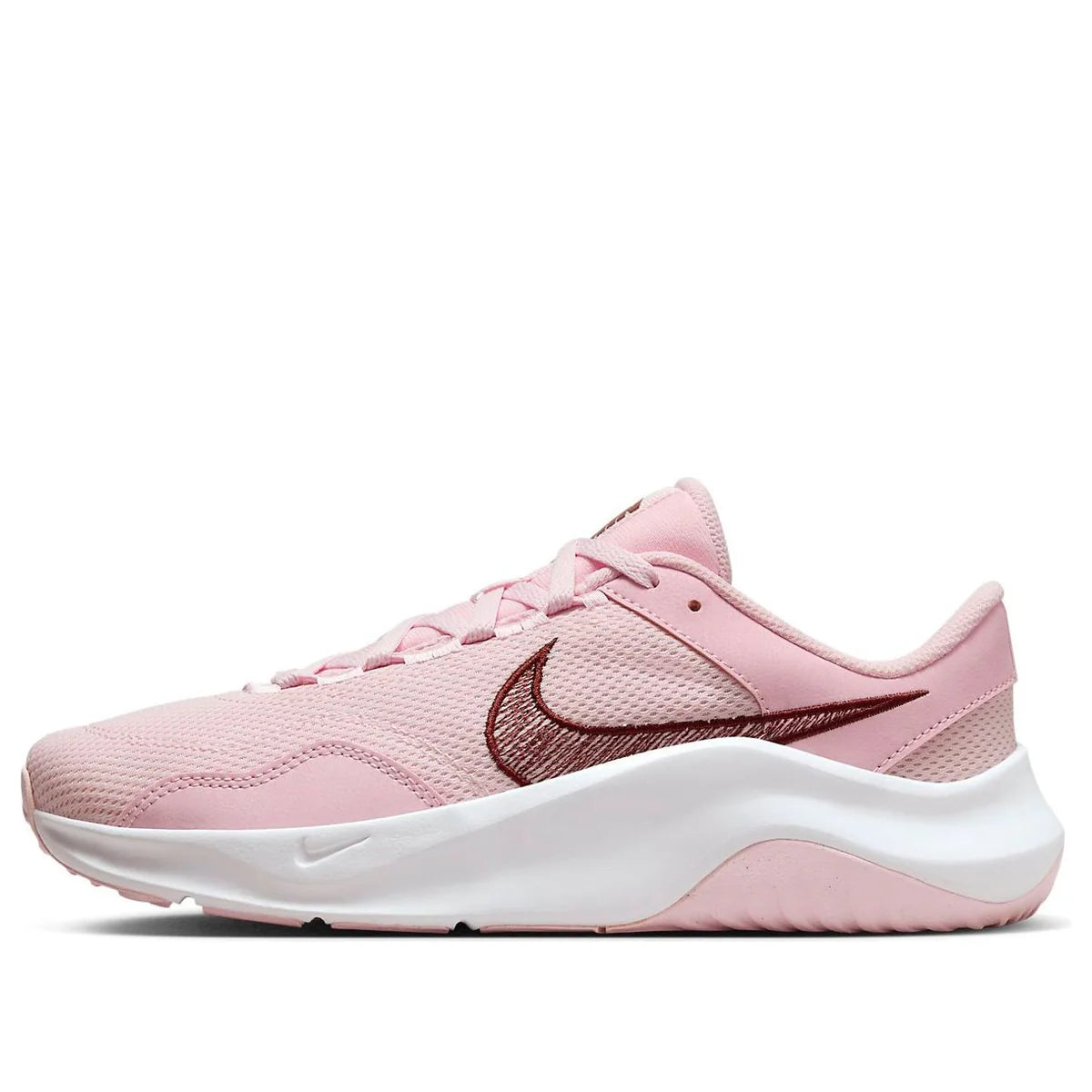 nike legend essential 3 nn rosado blanco talla 7