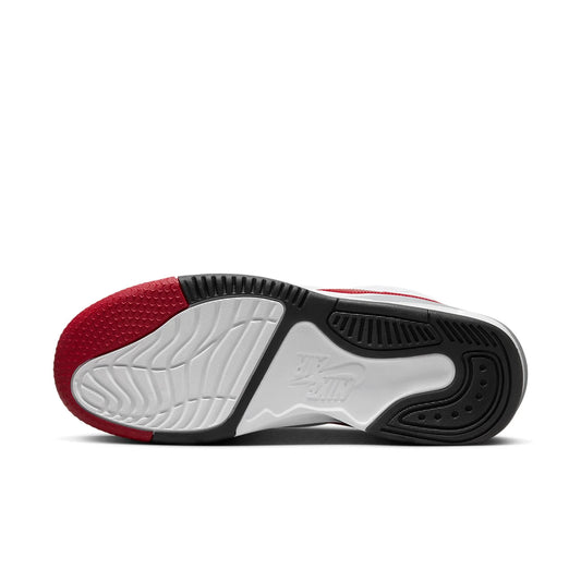 Jordan Max Aura 5 'Blanco Negro Rojo Varsity Size 8