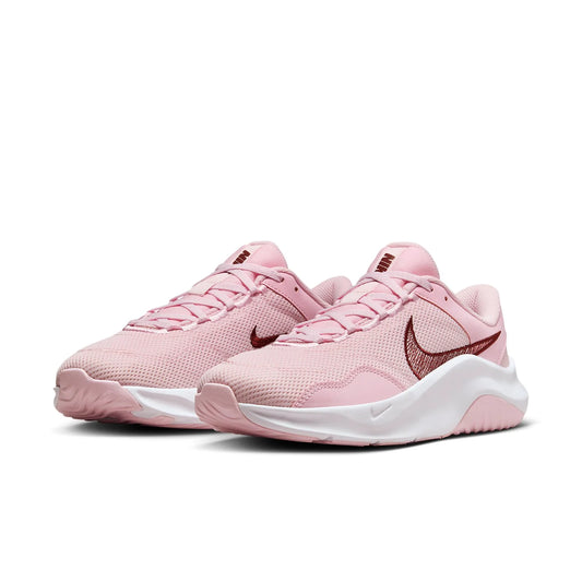 nike legend essential 3 nn rosado blanco talla 7